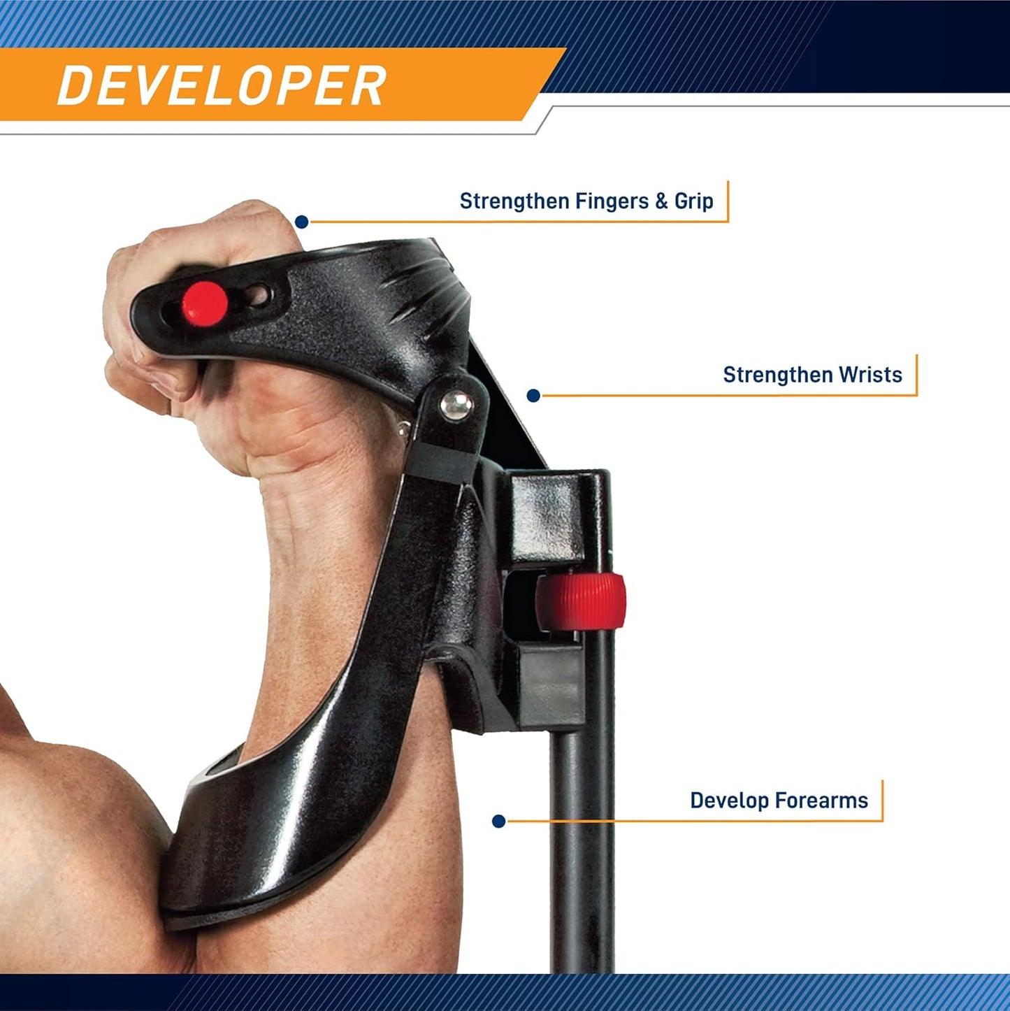 PowerGrip - Wrist and Forearm Strength Training Accessory