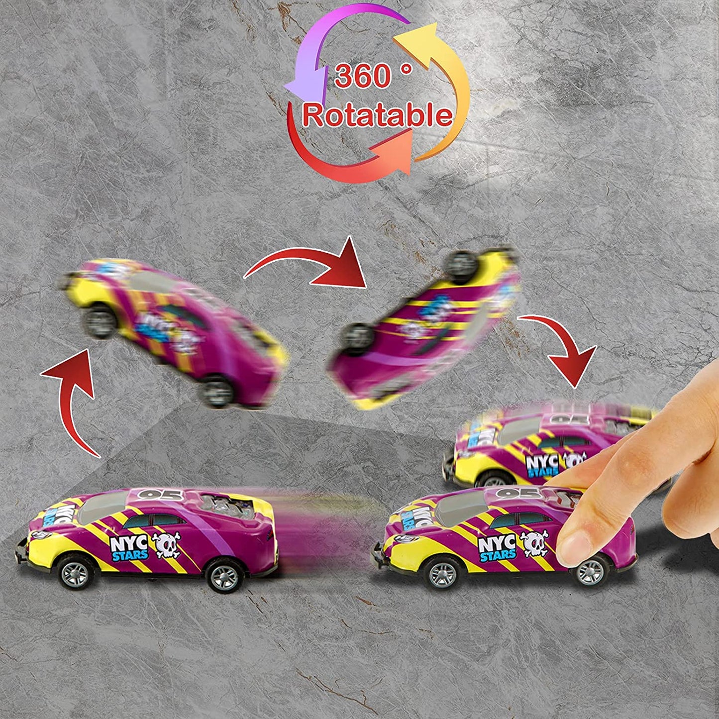 TurboStunt Racer - High-Speed Toy Stunt Car