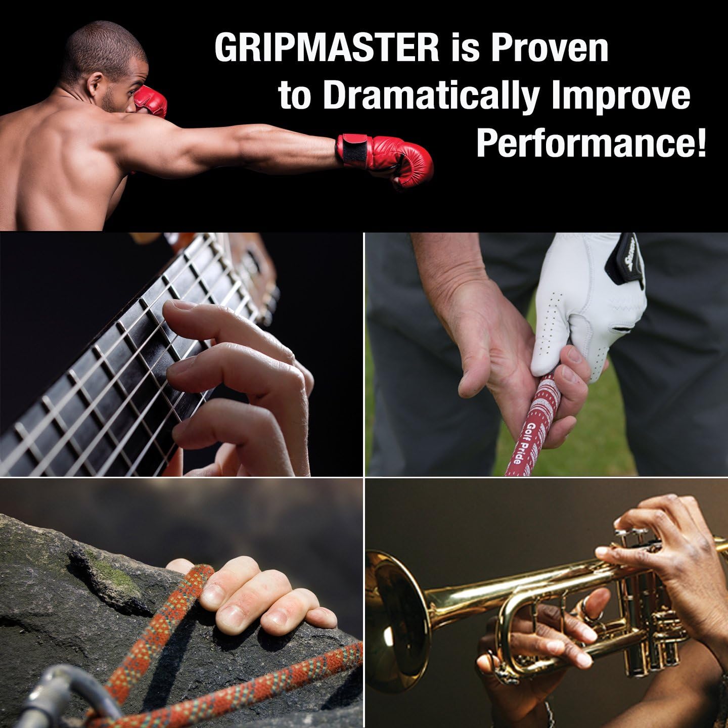 GripMaster - Powerful Hand Strengthener for Fingers
