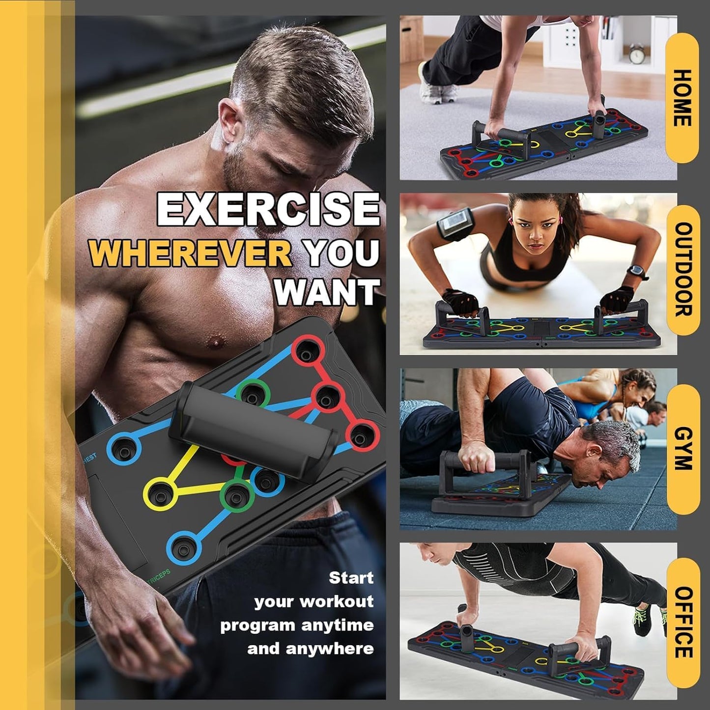 PowerFlex - Innovative Multifunctional Training Board