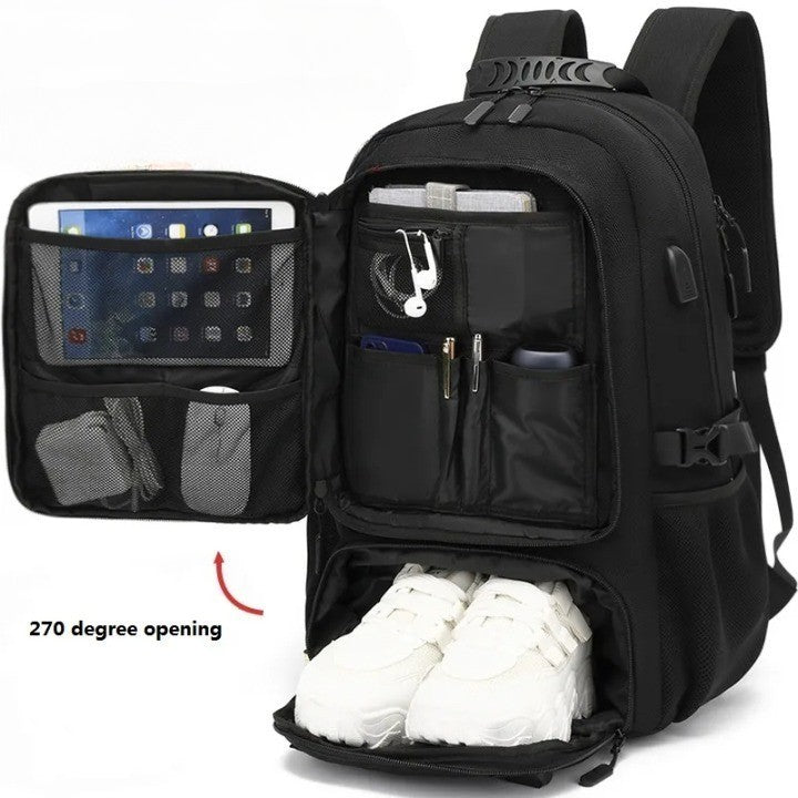 UrbanTrail - Backpack with USB port and large capacity