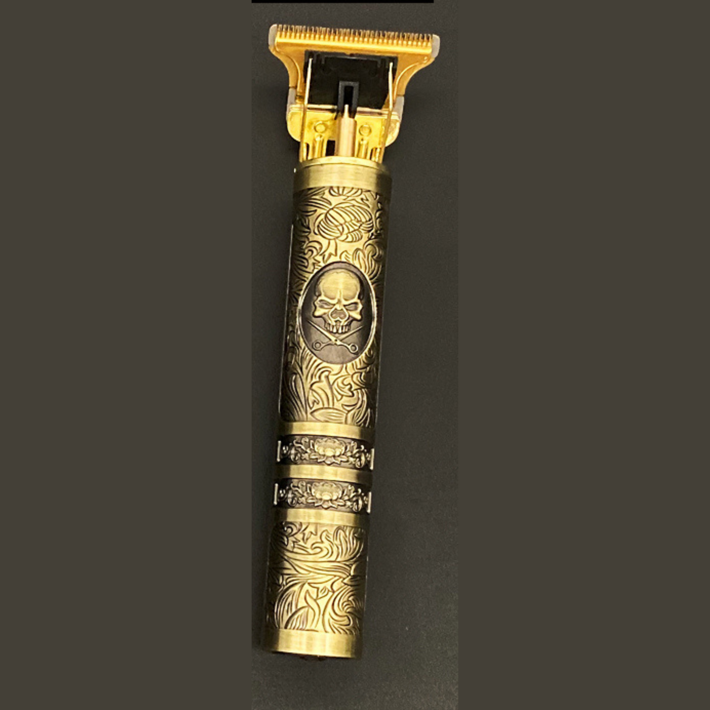 SkullTrim - Vintage Rechargeable Beard Trimmer with Attachments