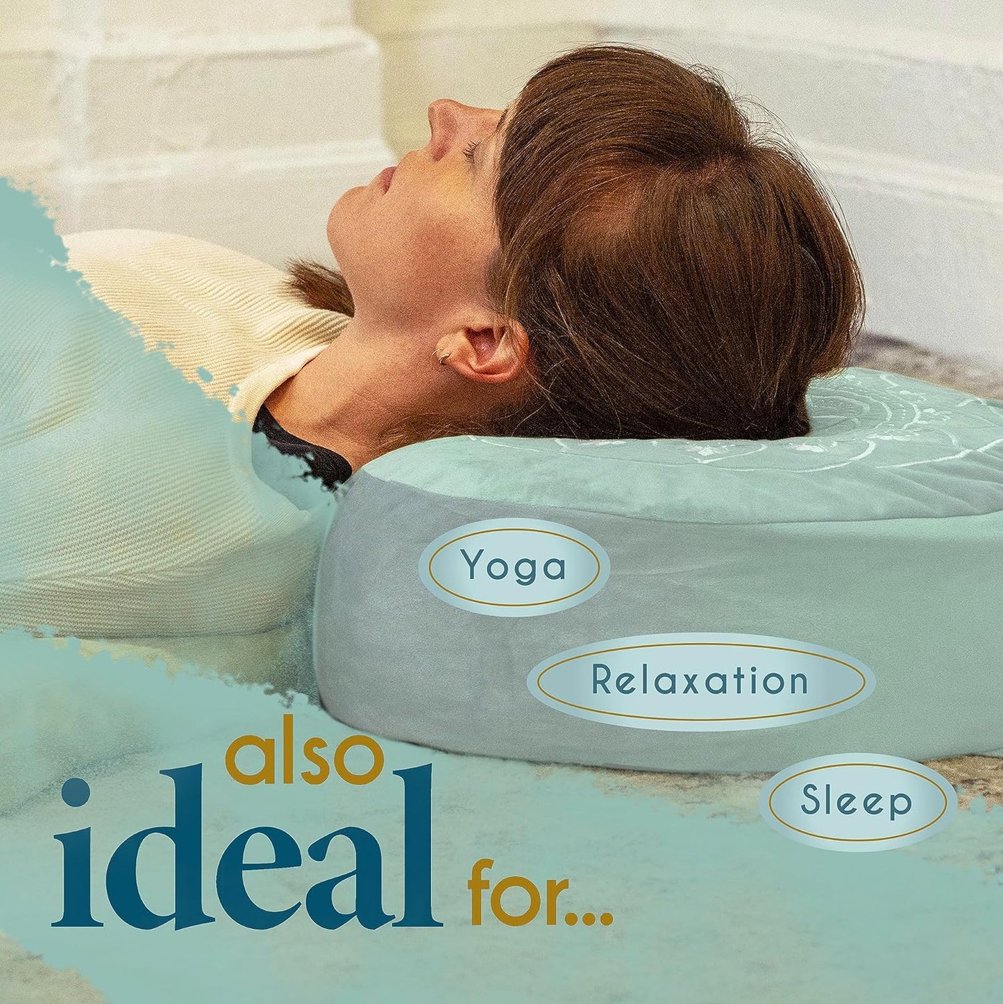 VelvetZen - Luxury Meditation Cushion in Premium Velvet