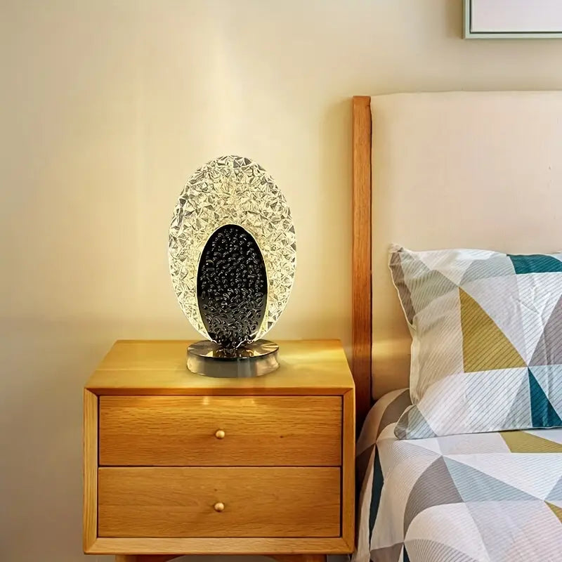 PeacockLuxe – Elegant Luxury Table Lamp for Interior