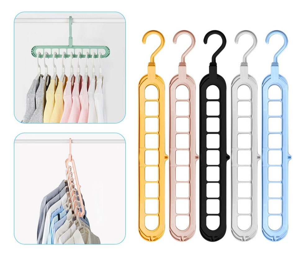SpaceSaver Hangers - Efficient Clothing Organization for Your Closet