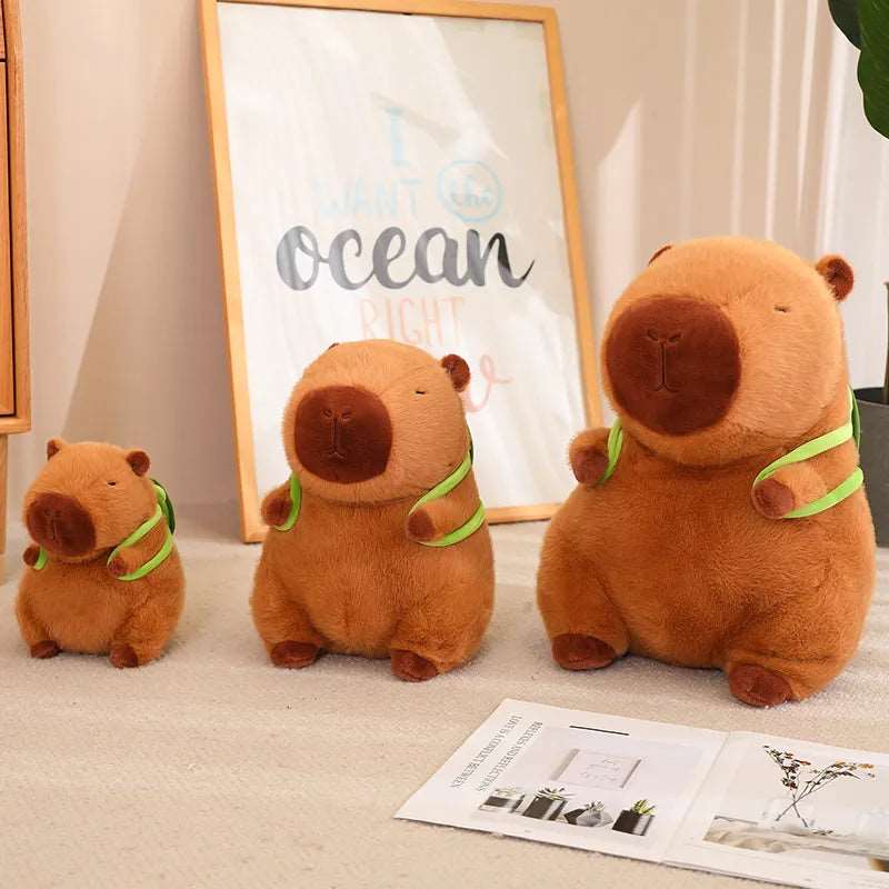 TurtleBuddy – Adorable Capybara with Backpack