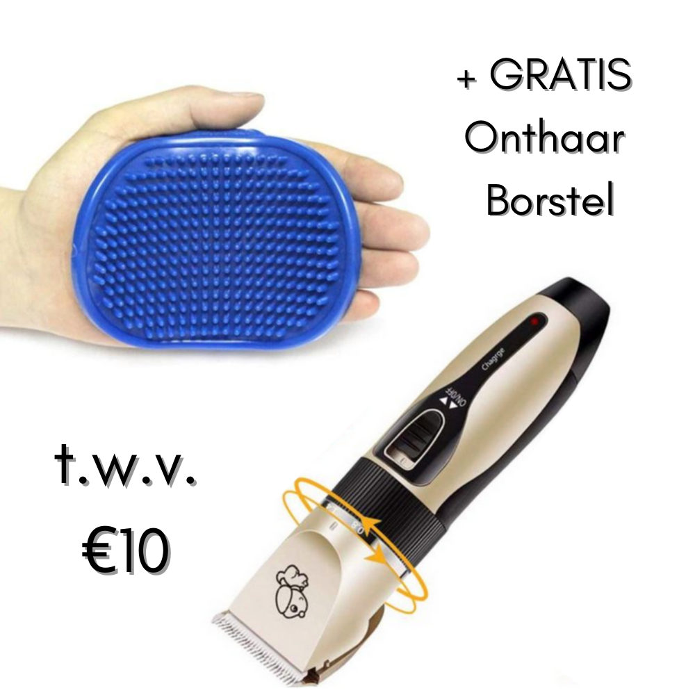 Pett Groomer – Professional Dog Trimmer + Brush