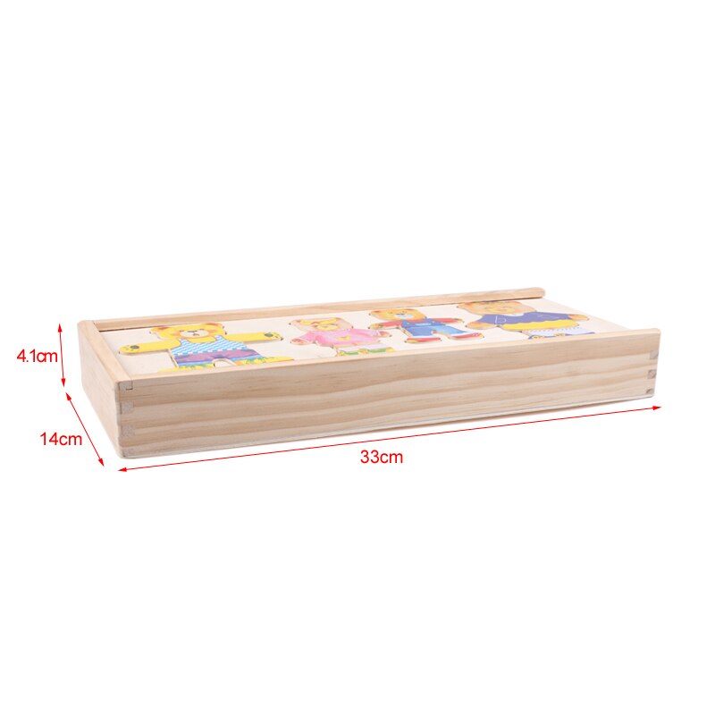 PuzzleMaster - Wooden DressUp Puzzle for Kids