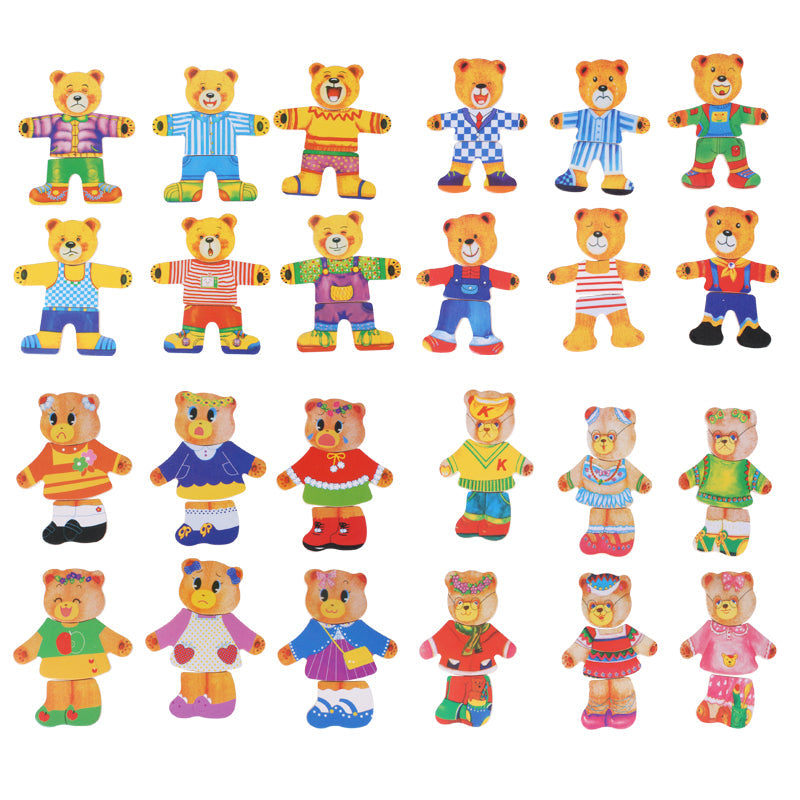 PuzzleMaster - Wooden DressUp Puzzle for Kids