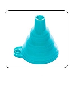 FoldEase Funnel - Practical kitchen tool for quick pouring