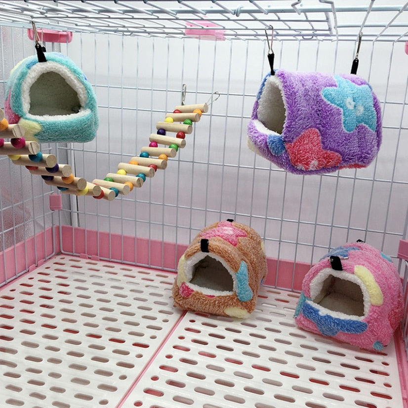 HarryHamster – Soft Hamster House with Hammock
