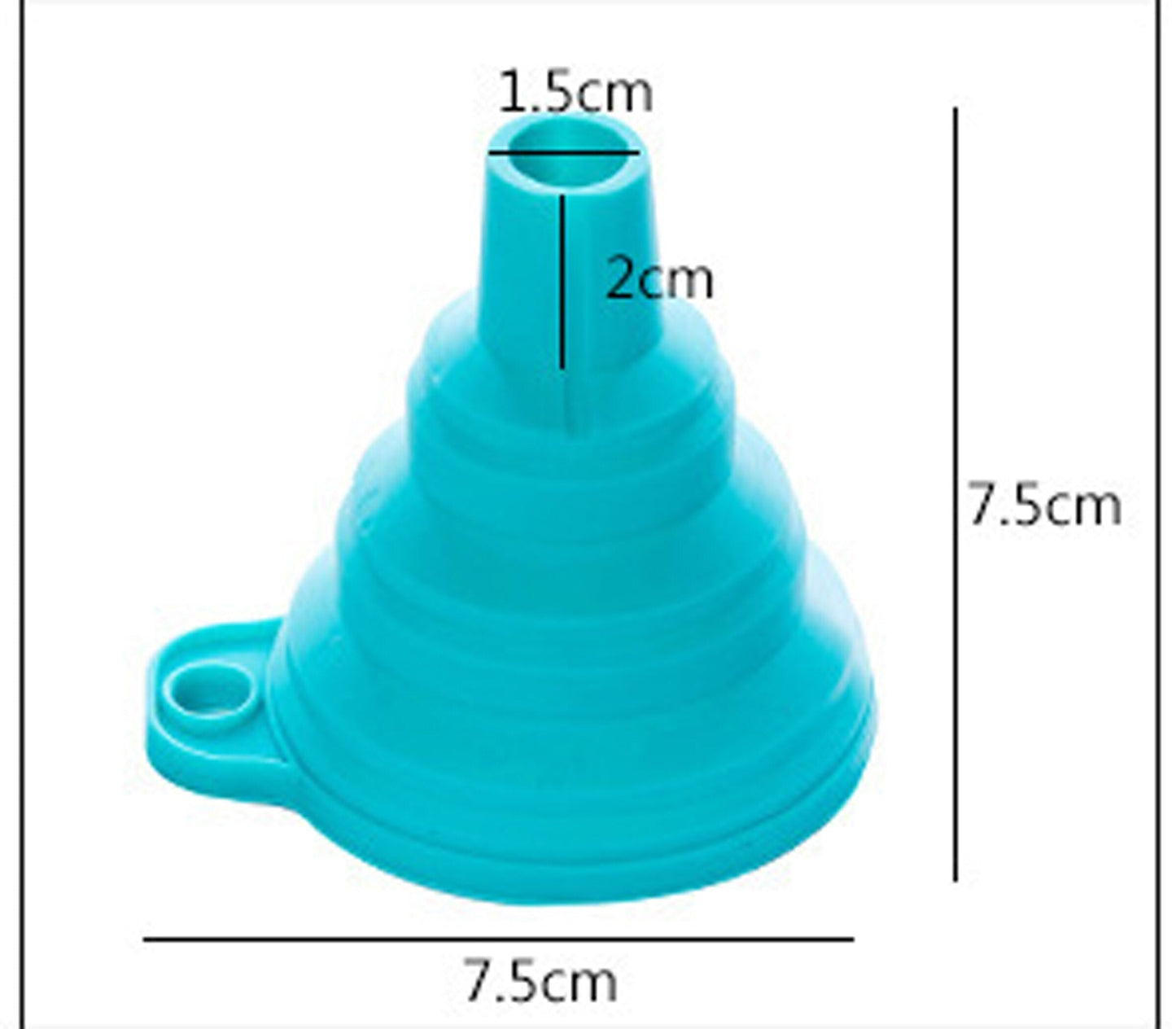 FoldEase Funnel - Practical kitchen tool for quick pouring