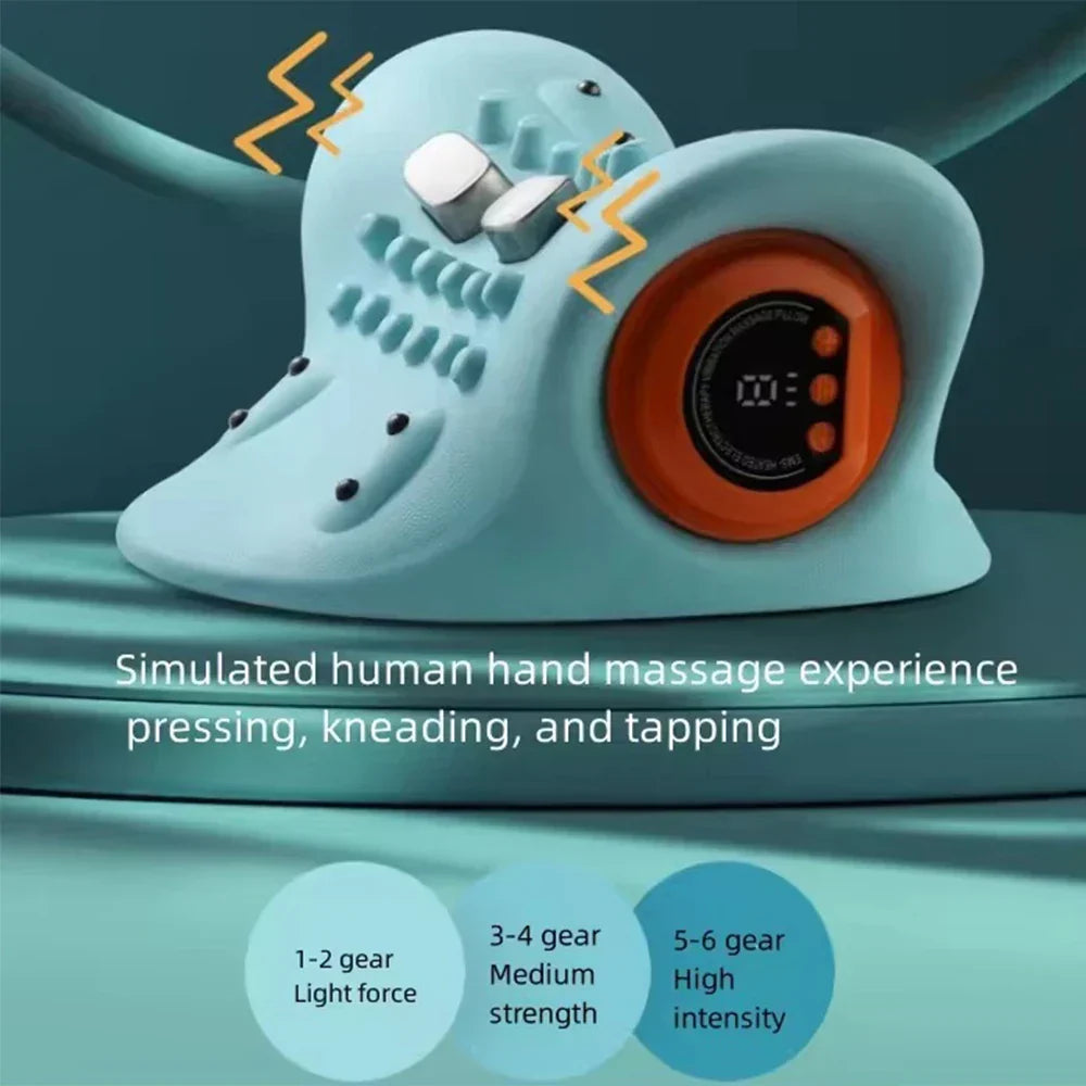 FlexEase - Innovative neck massager for relaxation