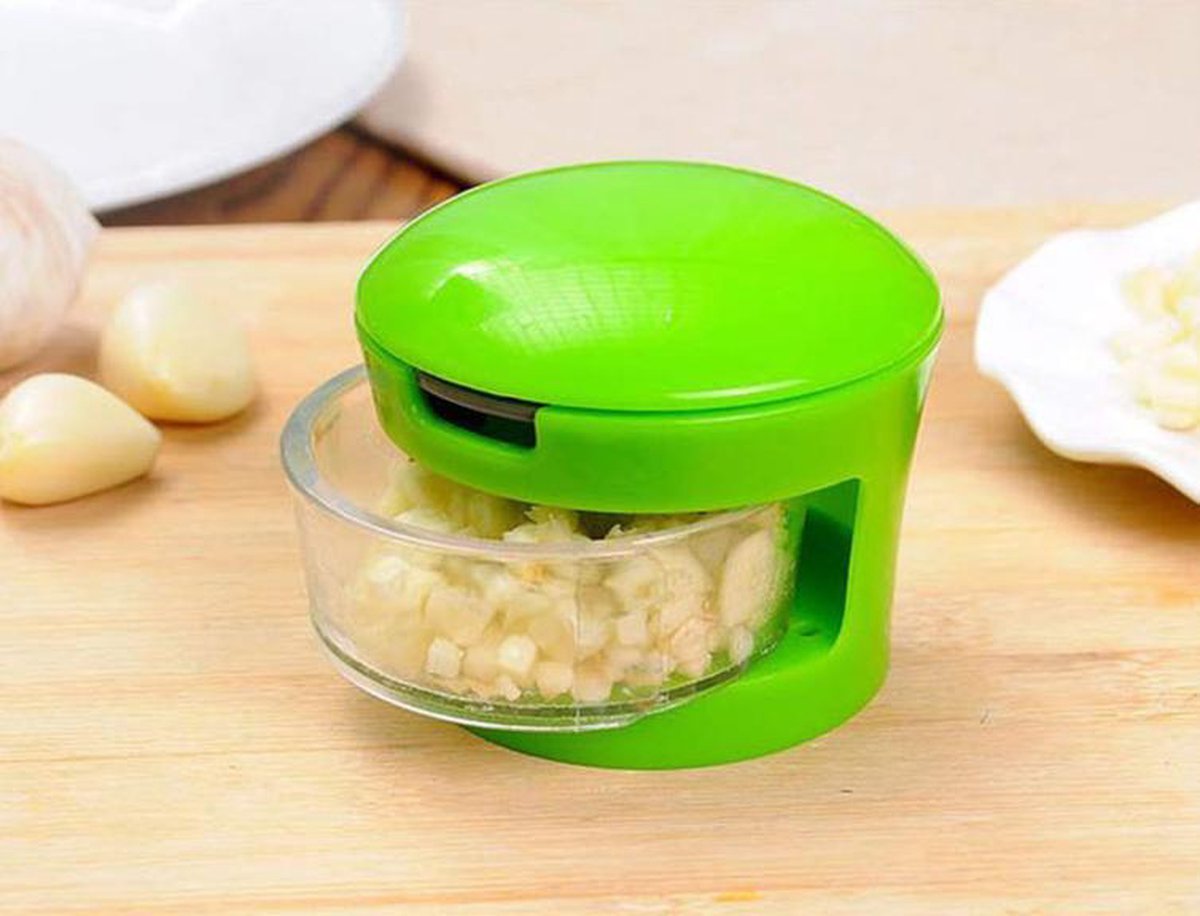 GarlicPress Pro - Compact Garlic Press with Reservoir
