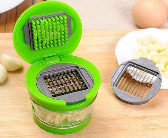 GarlicPress Pro - Compact Garlic Press with Reservoir