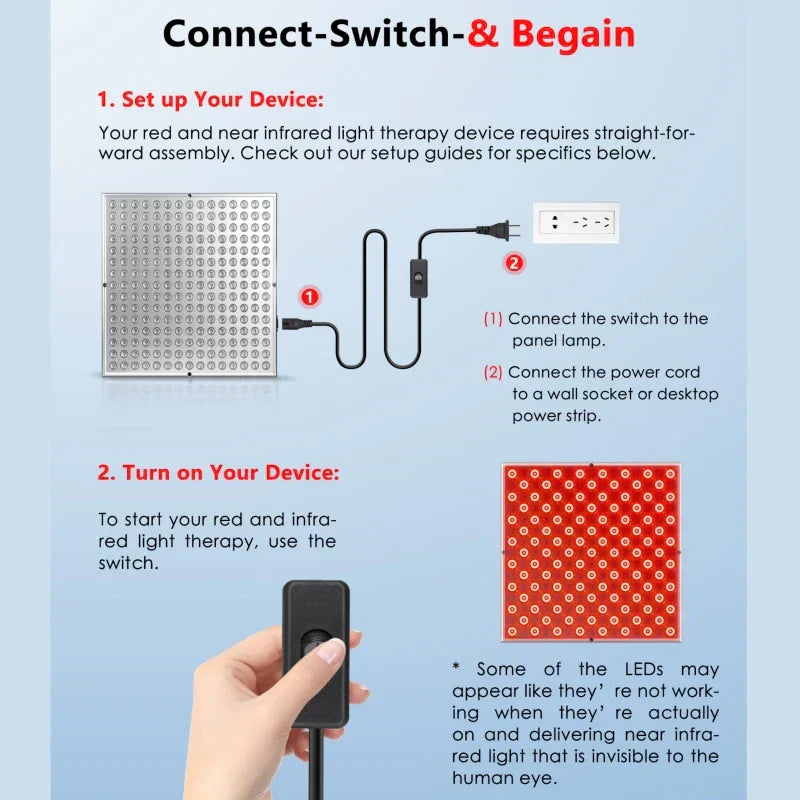 GlowTherapy - Stylish Infrared Heat Panel for Home
