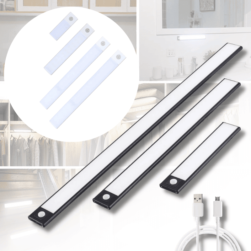 RechargeGlow LED Strips – Rechargeable Motion Sensor Lighting for Home
