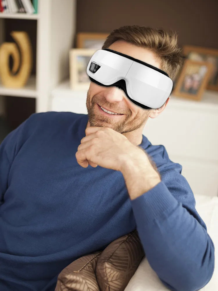 EyeGlow - Smart 6D Eye Massage with Airbag Technology
