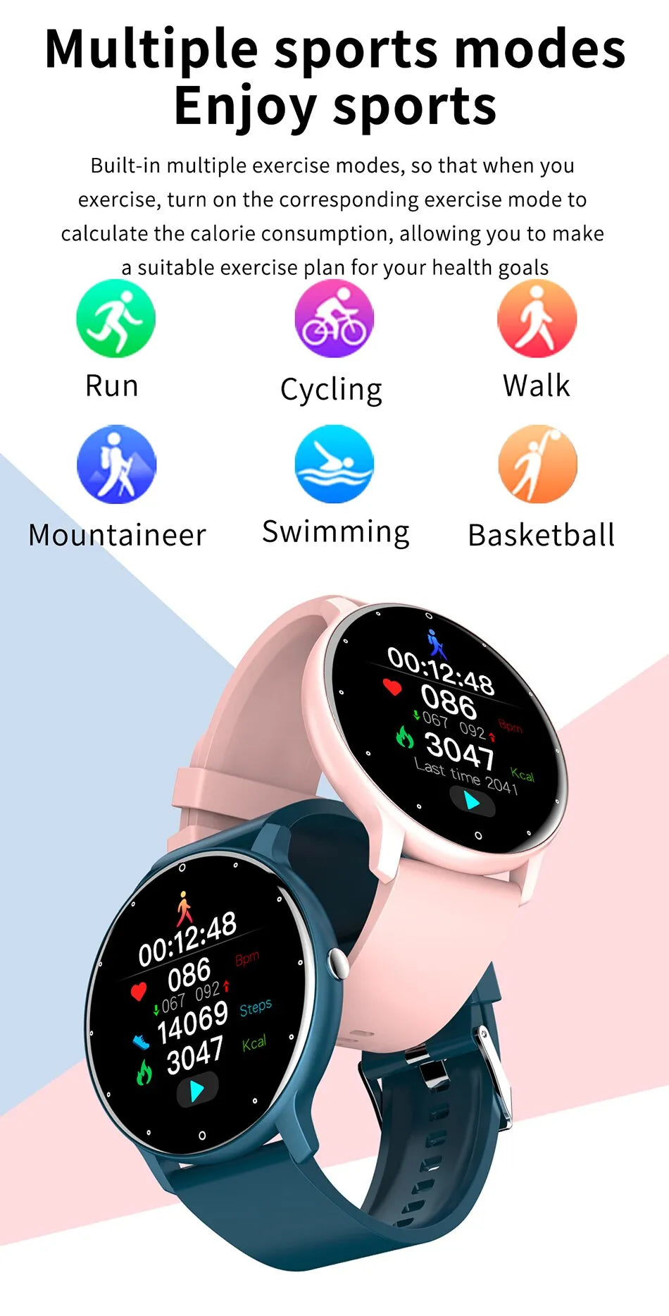ActiveTrack - Stylish Smartwatch for Performance