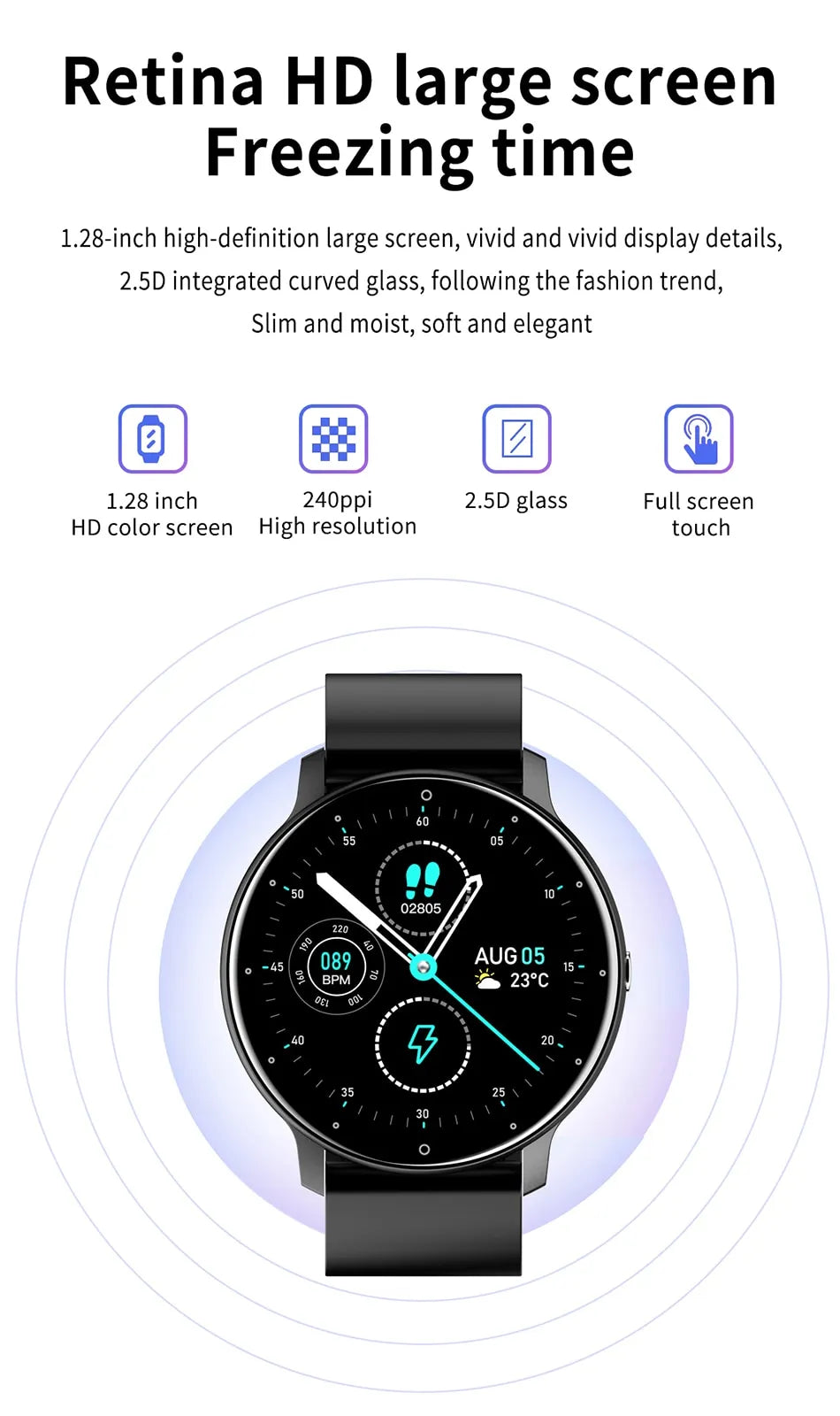 ActiveTrack - Stylish Smartwatch for Performance