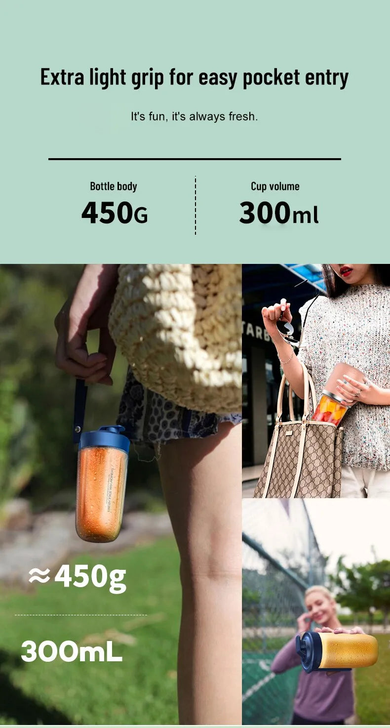 BlendMaster Portable - Electric Juice Extractor for Home Use