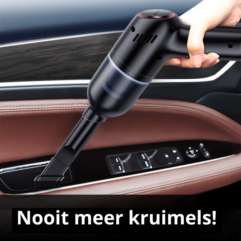 PowerVac – Portable Car Vacuum Cleaner with Quiet Sound