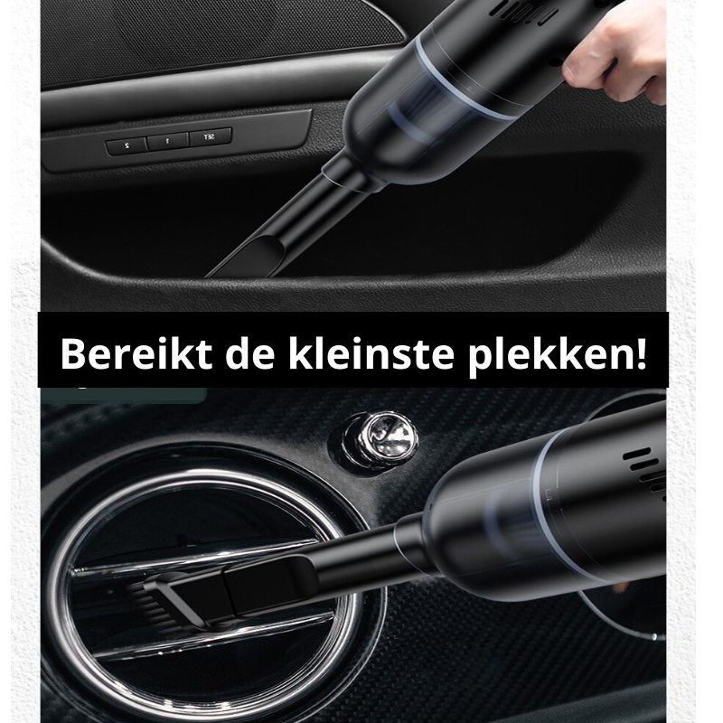 PowerVac – Portable Car Vacuum Cleaner with Quiet Sound