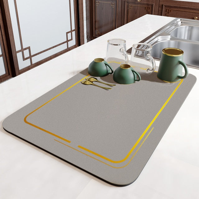 AbsorpTowel Mat - Anti-slip, Ultra-absorbent and Stylish
