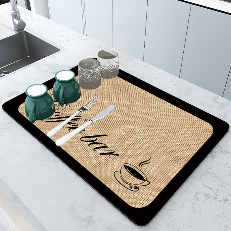 AbsorpTowel Mat - Anti-slip, Ultra-absorbent and Stylish
