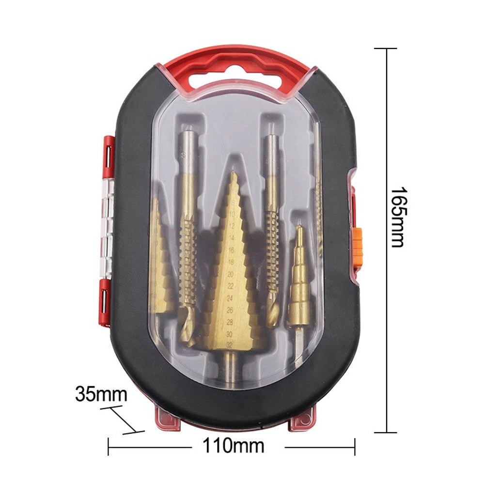 Titanium Pro Drill Set – Precision Drill Bit for Metal and Wood