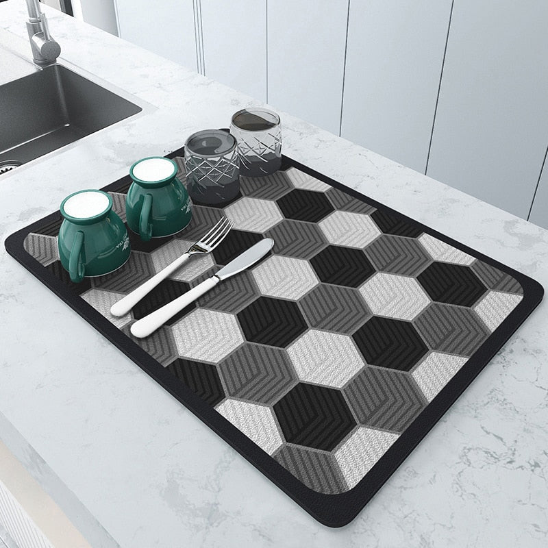 AbsorpTowel Mat - Anti-slip, Ultra-absorbent and Stylish