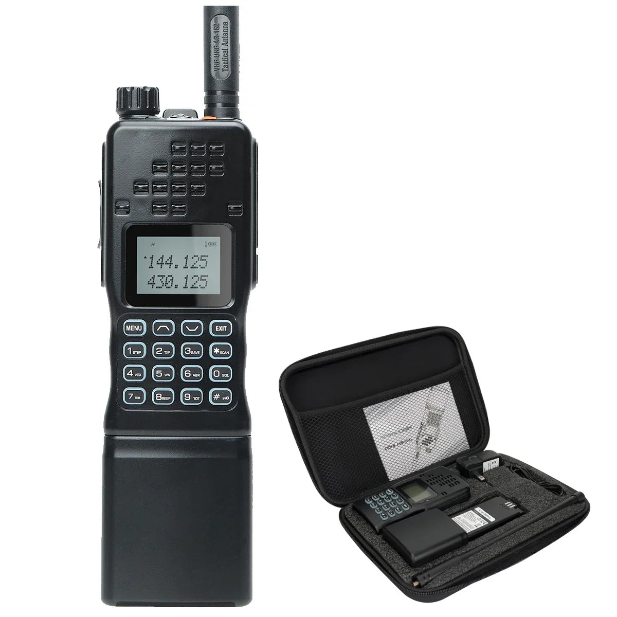 CommGuard - Professional Dual-Band Walkie Talkie