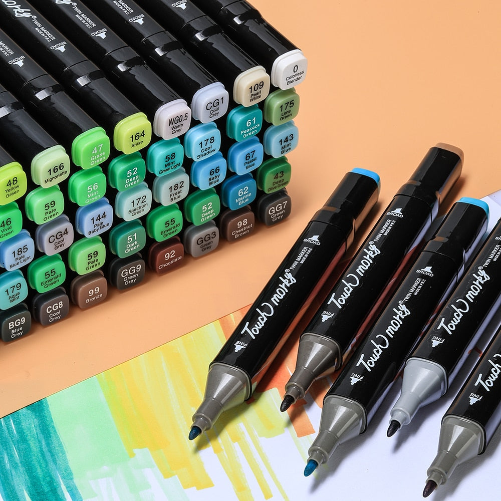 MangaBlend - Professionele Kleurmarkers voor Kunstenaars