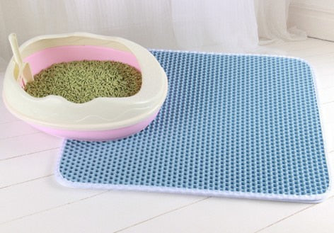 NonSlipPurrfect – Stylish Cat Litter Mat for Dry Floors