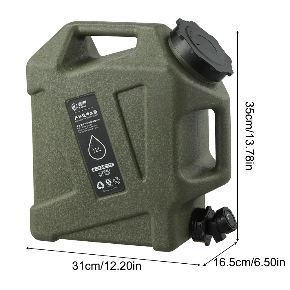AquaTrek – Stylish Portable Water Container 12L