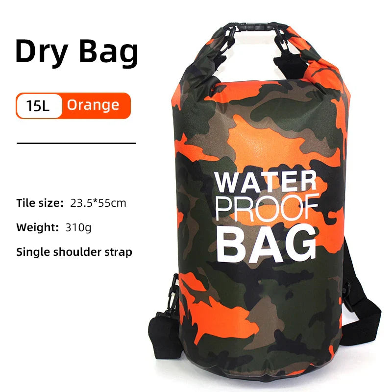 AquaVault - Waterproof Backpack with Separate Compartments