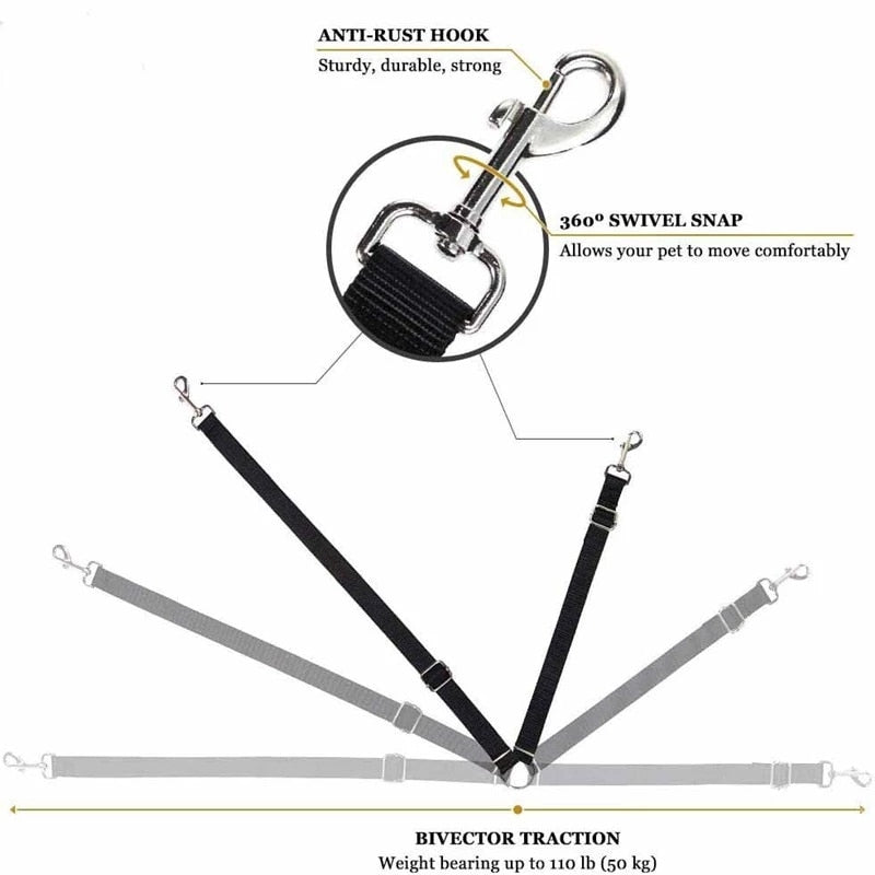 SafePaw – Luxury Dog Seat Belt for Safety