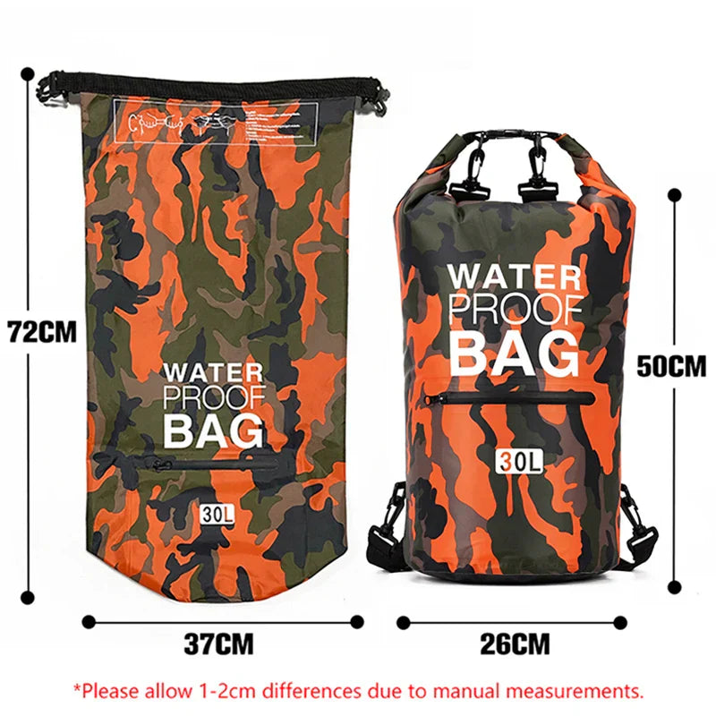 AquaVault - Waterproof Backpack with Separate Compartments