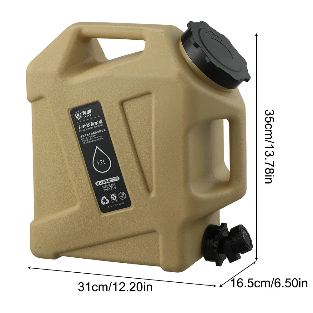 AquaTrek – Stylish Portable Water Container 12L