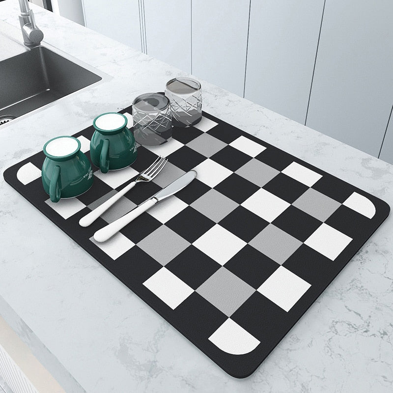 AbsorpTowel Mat - Anti-slip, Ultra-absorbent and Stylish