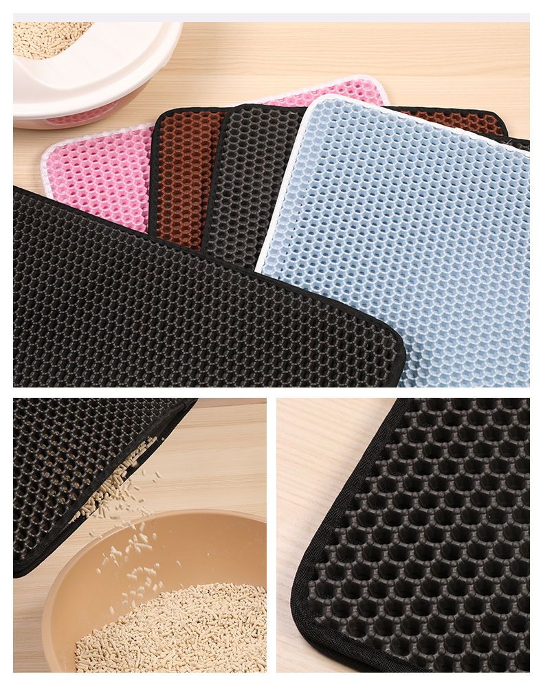NonSlipPurrfect – Stylish Cat Litter Mat for Dry Floors