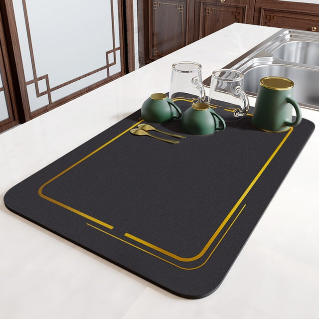 AbsorpTowel Mat - Anti-slip, Ultra-absorbent and Stylish