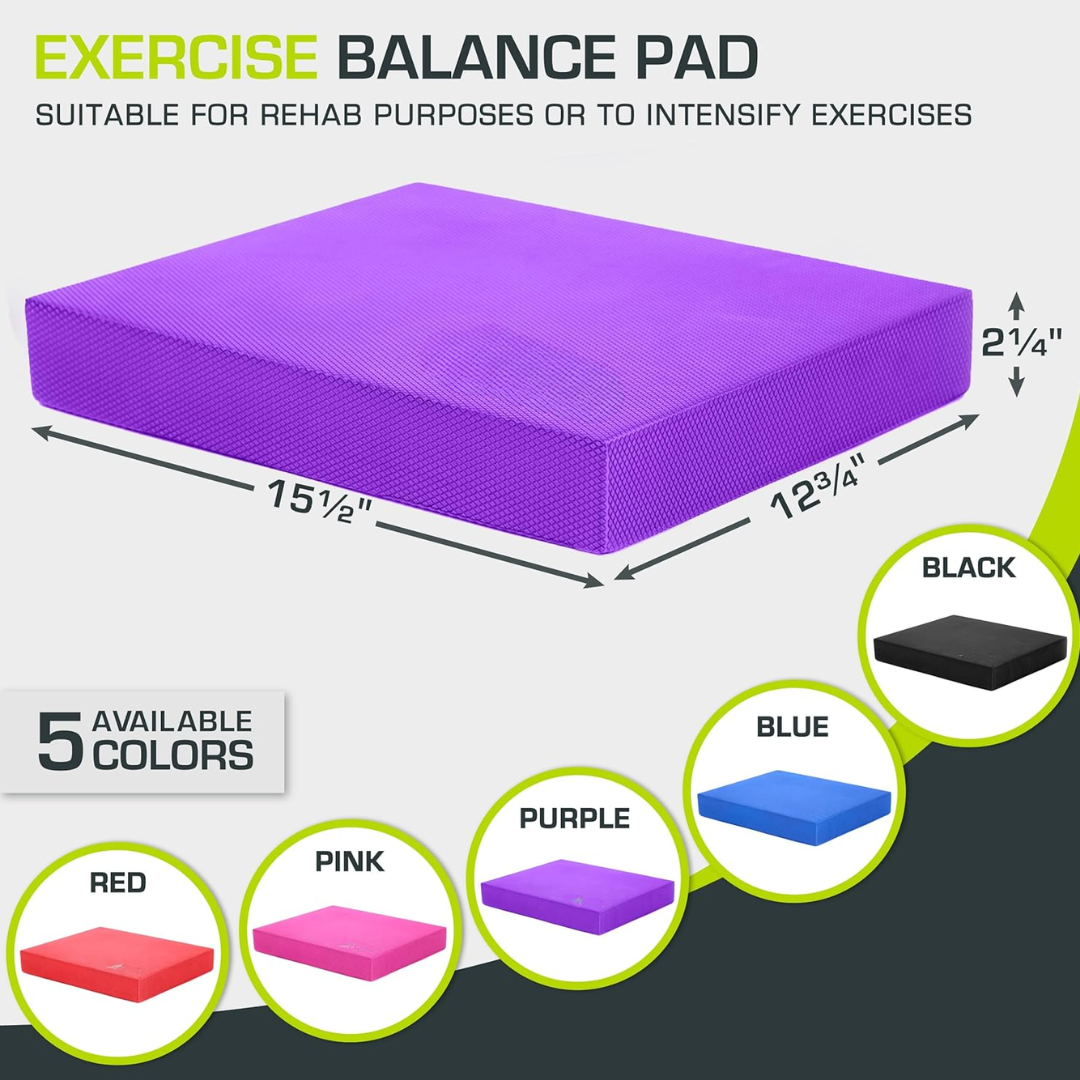 BalancePro – Padded Non-Slip Foam Mat for Stable Use