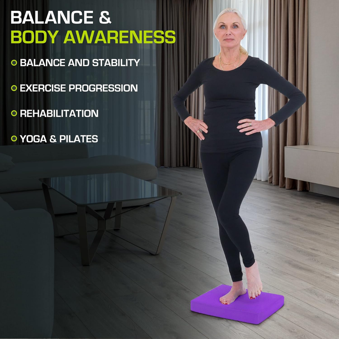 BalancePro – Padded Non-Slip Foam Mat for Stable Use