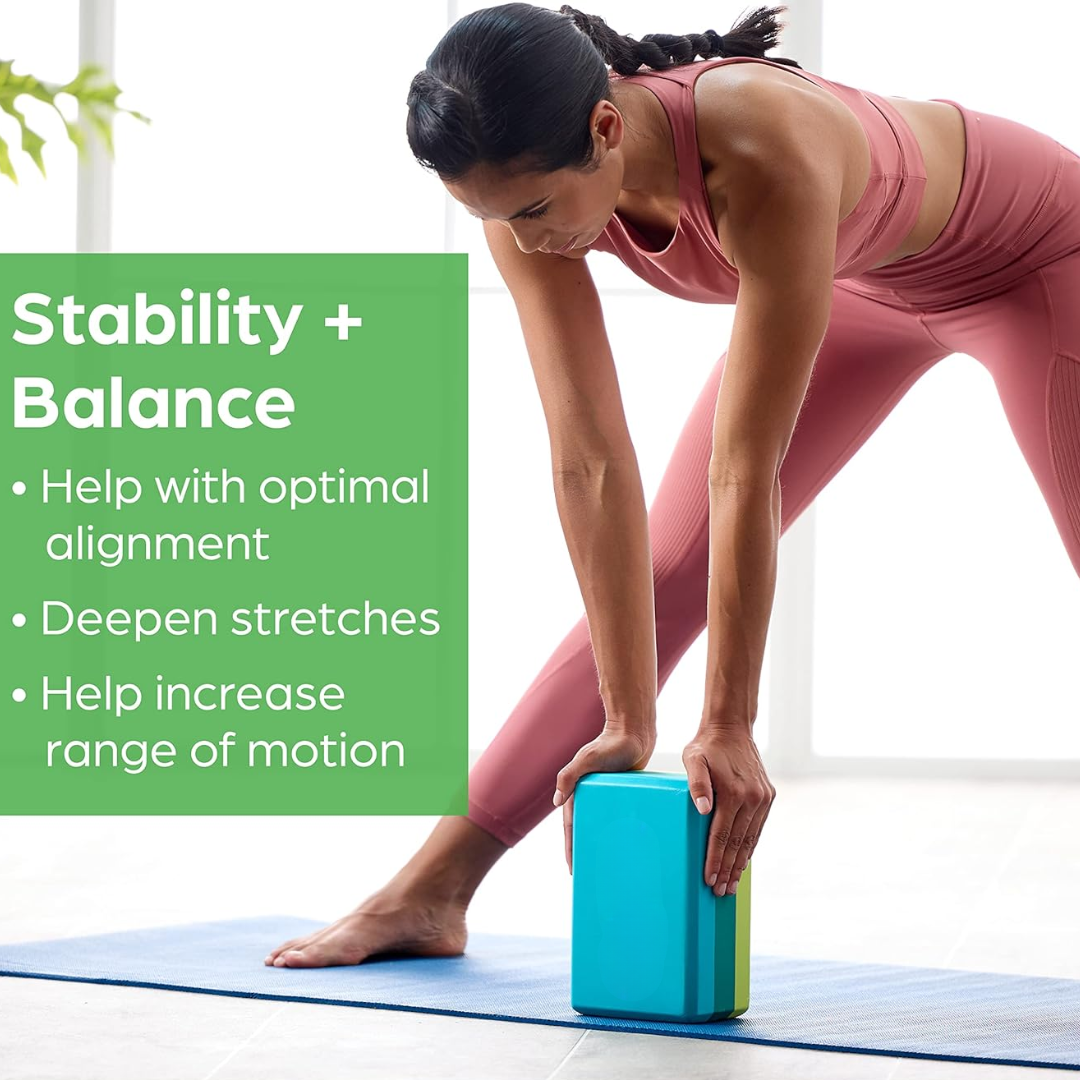SupportFlex - Non-slip Yoga Block made of EVA