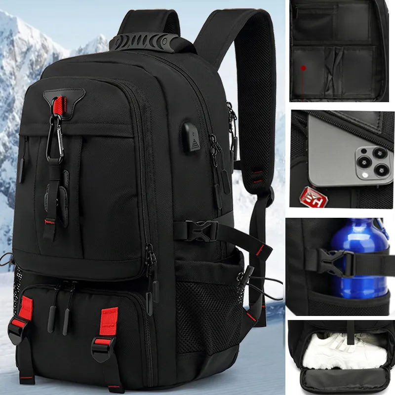 UrbanTrail - Backpack with USB port and large capacity