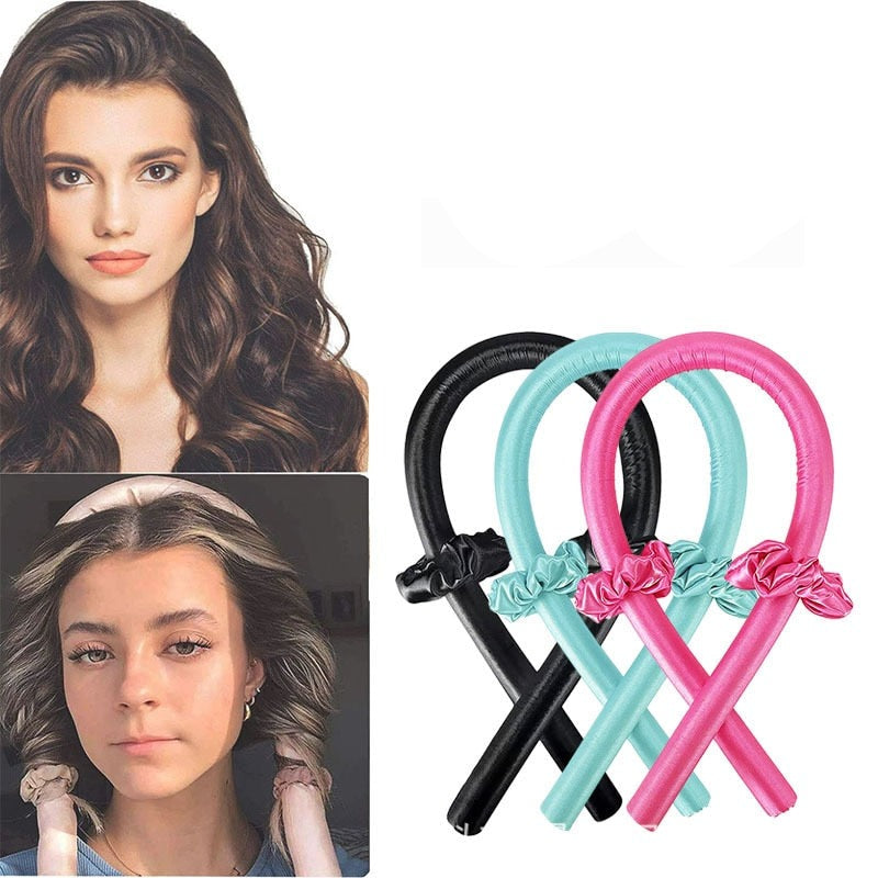 GlamCurl – Heatless Curling Iron for Shiny Hair