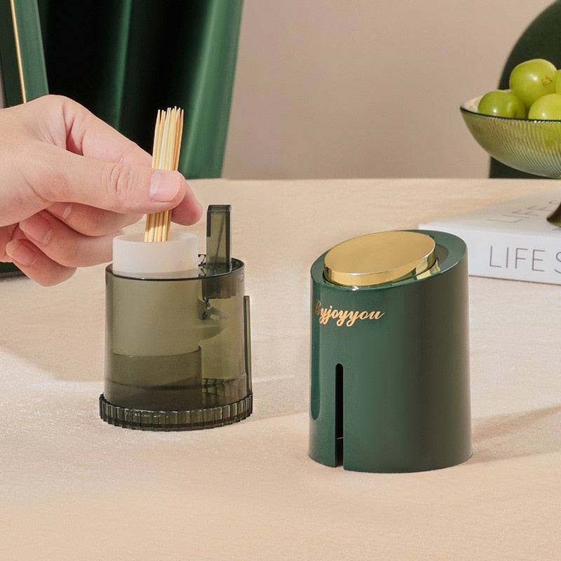 ToothMaster Holder – Elegant Pop-Up Toothpicks