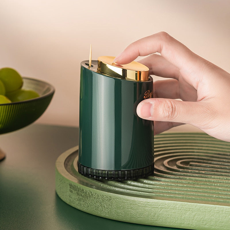 ToothMaster Holder – Elegant Pop-Up Toothpicks