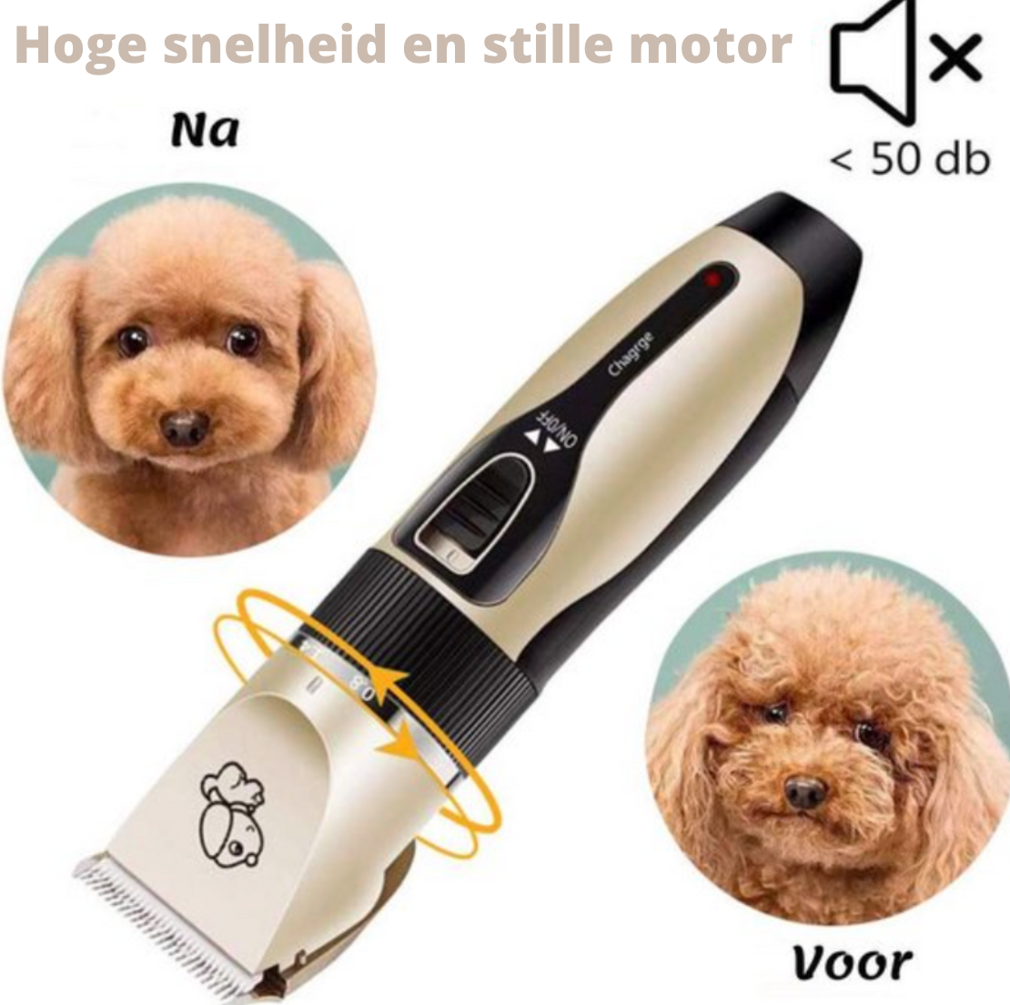 Pett Groomer – Professional Dog Trimmer + Brush